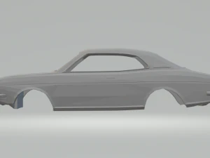 1972 honda 1300 coupe 9 gtl 3D Print Model