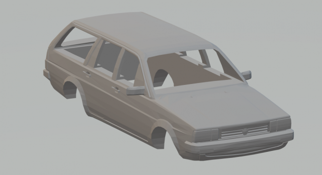 volkswagen quantum passat 3D Print Model .c4d .max .obj .3ds .fbx .stl .blend 