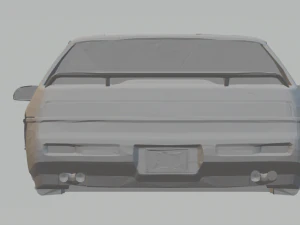 pontiac fierro 3D Print Model