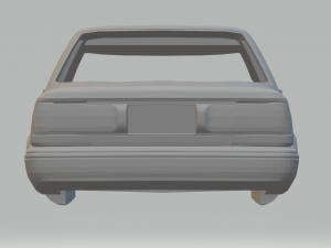 toyota corolla 3Dプリントモデル