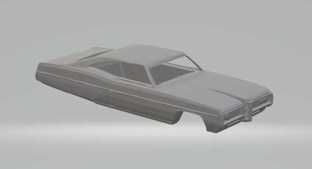 pontiac bonneville 3D Принт Модель .c4d .max .obj .3ds .fbx .stl .blend 