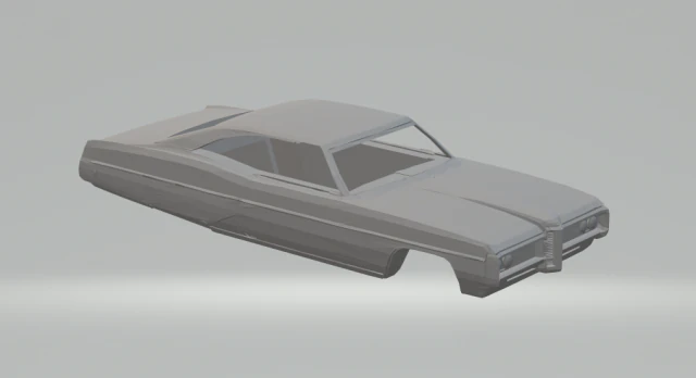 pontiac bonneville 3D Print Model .c4d .max .obj .3ds .fbx .stl .blend 