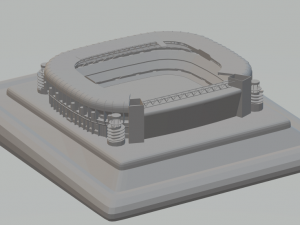 santiago bernabu 3D Print Model