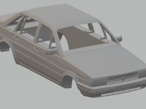 vw santana passat sedan 3D Print Model