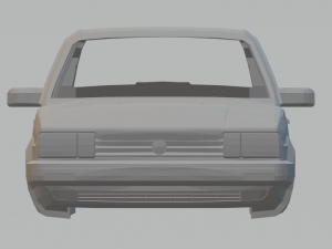 vw santana passat sedan Modelo de impresión 3D
