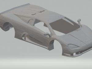 ssc ultimate aero 3D प्रिंट मॉडल