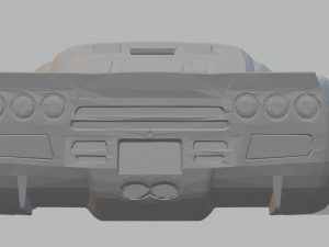 ssc ultimate aero 3D Принт Модель