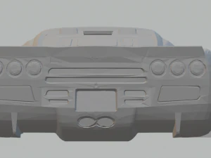 ssc ultimate aero 3D Print Model