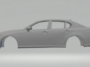 lexus gs-f 350 2013 3D Print Model