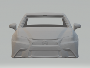 lexus gs-f 350 2013 3D Print Model