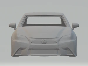 lexus gs-f 350 2013 3D Print Model