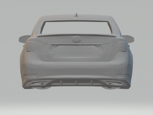 lexus gs-f 350 2013 3D Print Model