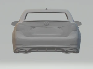 lexus gs-f 350 2013 3D Print Model