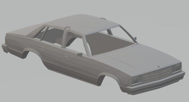 chevrolet malibu 3D Print Model .c4d .max .obj .3ds .fbx .stl .blend 
