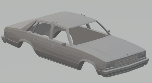 chevrolet malibu 3D Print Model .c4d .max .obj .3ds .fbx .stl .blend 