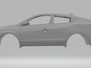 acurazdx2012 3Dプリントモデル