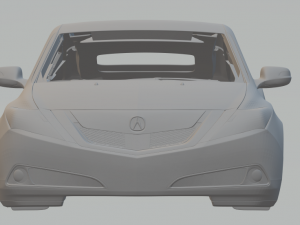 acurazdx2012 3Dプリントモデル