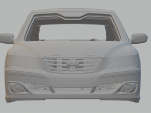 hyundai azera 2011 3D Print Model