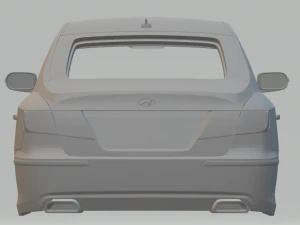 hyundai azera 2011 3D Print Model
