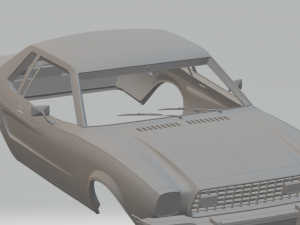 mustang 74 3D Принт Модель