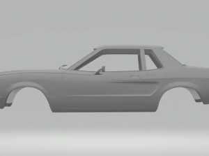 mustang 74 3D Print Model