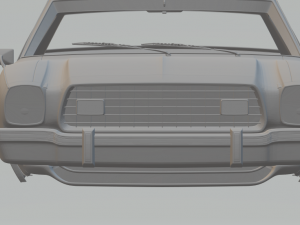 mustang 74 3D-printmodel