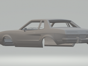 mustang 74 3D-printmodel