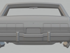 mustang 74 3D-printmodel