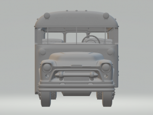 Gmc bus 57 Modello di stampa 3D