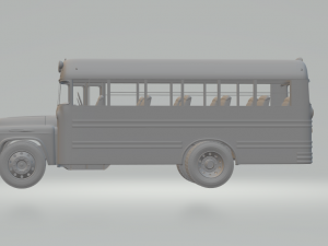 Gmc bus 57 Modello di stampa 3D