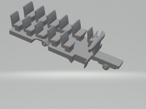Gmc bus 57 Modello di stampa 3D