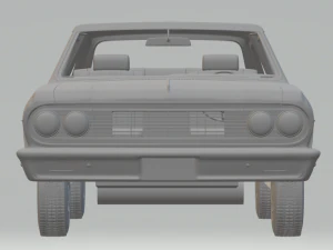 chevrolet chevelle wagon 64 3D Print Model