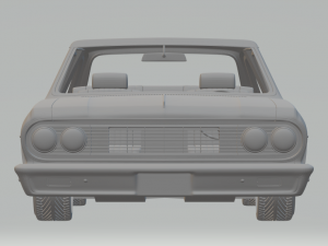 chevrolet chevelle custom wagon 64 Modèles 3D en vedette