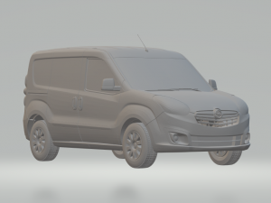 opel combo van panel 3D प्रिंट मॉडल