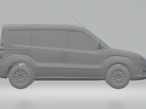opel combo van panel 3D प्रिंट मॉडल