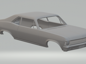 chevrolet nova 69 3D Print Model