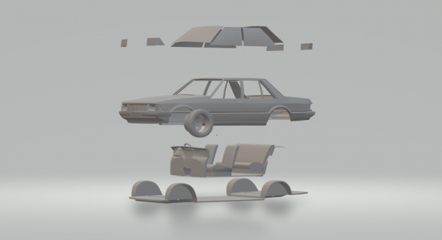 falcon xd 1979 3D 打印模型 .c4d .max .obj .3ds .fbx .stl .blend 