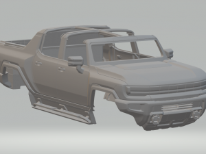 Hummer ev 3D Baskı Modeli