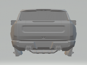 Hummer ev 3D Baskı Modeli