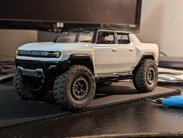 Hummer ev 3D Print Model .c4d .max .obj .3ds .fbx .stl .blend 