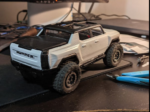 Hummer ev 3D Baskı Modeli