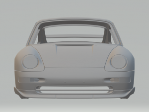 porsche 911 clubsport 95 Model Cetak 3D