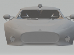 spyker c8 aileron 2008 3D Baskı Modeli