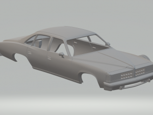 pontiac le mans sedan 3D 프린트 모델
