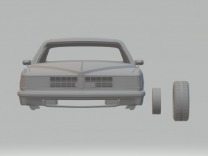 pontiac le mans sedan 3D 프린트 모델
