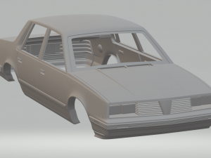 pontiac 6000 ste 83 3Dプリントモデル