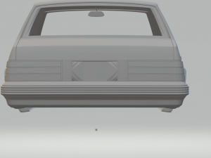 pontiac 6000 ste 83 Model Cetak 3D