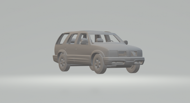 oldsmobile bravada 3D Принт Модель .c4d .max .obj .3ds .fbx .stl .blend 