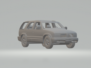oldsmobile bravada 3Dプリントモデル