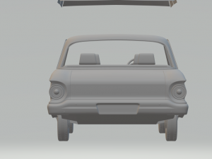 falcon xk mk1 sedan 4doors Modèles 3D en vedette